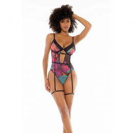 MapalTeddyBlackDreamFlowerPrint34X