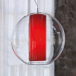 ModoLuceBollahanglampkunststofrood60cm