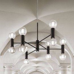ModoLuceChandelierhanglamp13-lamps107cmzwart