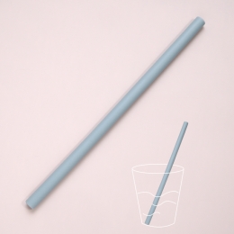 DutsiSiliconenRietjevoorBabysenKinderen-VeiligHerbruikbaarenBPA-Vrij-Pastelblauw