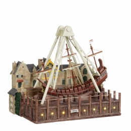 Halvemaenwerktopbatterijenl29xb21xh26cmEftelingkerstLuville-Luville