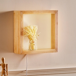 FabasLuceLEDwandlampWindow37x37cmeikenhout