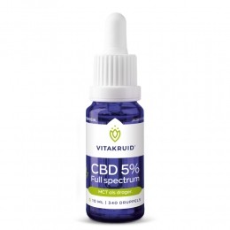 GratisVerzendingVitakruidCBDOlie5FullSpectrum10ml