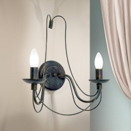 ORIONWandlampVela2-lampszwart-groenantiek