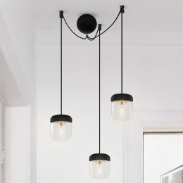 UMAGEAcornhanglamp3zwartmessing