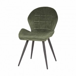 EetkamerstoelRiovelvetLegergroen
