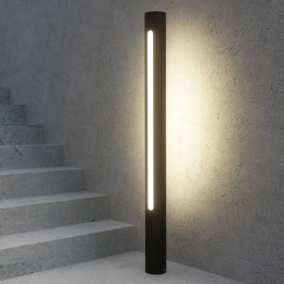 LucandeTomasLEDtuinpadverlichting75cmdonkergrijsIP54