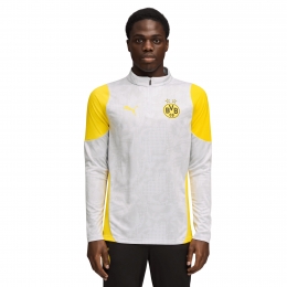 PUMABorussiaDortmundTrainingstrui14-Zip2025-2026ZilverGeel