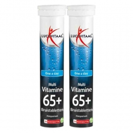 GratisVerzending2xLucovitaalMulti65BruistablettenMangosmaak20bruistabletten
