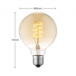 LucandeLEDlampE27G954W2700Kdimbaaramber