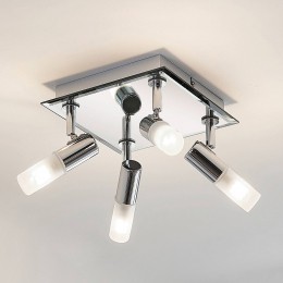 LindbyBadkamerplafondlampZela32cmchroom4-lampsIP44