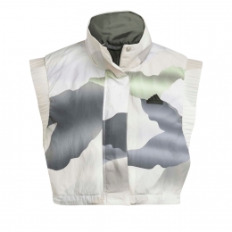 AdidasCityEscapeCamoPrintCropBodywarmer