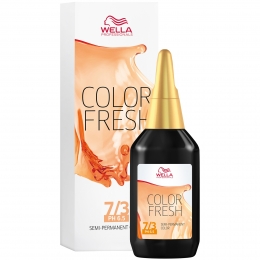 WellaProfessionalsColorFreshSemipermanenteHaarverf-73MediumGoldBlonde75ml