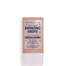 MakeupRevolutionBrightLightBronzingDropsBronzeVariousShades-BronzeScorched
