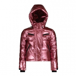 SuperRebelSpicyMetallicHoodedSkiJacketMeiden