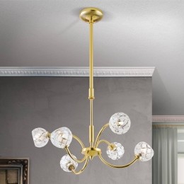 ORIONLoodkristal-hanglampMadernogoud51cm