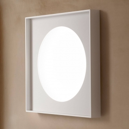 LuceplanCassetteLEDwandlampPhaseCut90x90cm