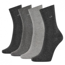 CalvinKlein4stuksLolaCrewSparkleSockGiftBoxActie