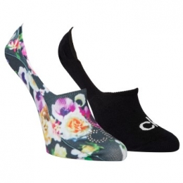 CalvinKlein2stuksAbbyFloralPrintSneakerSocksActie