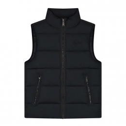 MalelionsMattCrinklePaddedVestHeren