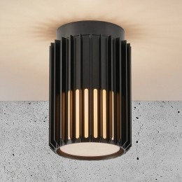 NordluxBuitenplafondlampAludraSeasidezwart