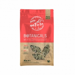 BunnyNatureBotanicalsKonijnensnackFrambozenbladKorenbloem400gr