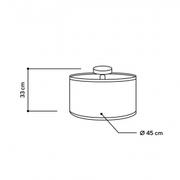AlmutvonWildheimALMUT2610plafondlamp45cmhooipuur