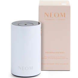 NeomWellbeingLondonPodMiniWaterlessEssentialOilDiffuserWhite