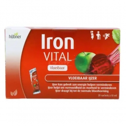 HubnerIJzerIronVitalFVloeibaar20sachets