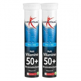 GratisVerzending2xLucovitaalMulti50BruistablettenMangosmaak20bruistabletten