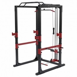 PowerCage-PowerRack-krachtStation-SmithMachine-InclPull-upbar-DipBars-GorillaSports
