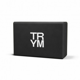 TRYMYogablok-EVASchuim-Gymnastiekblok-Zwart-GorillaSports
