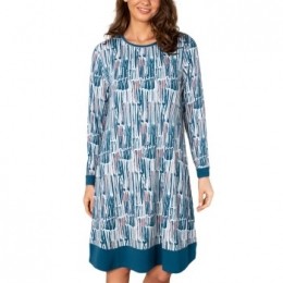 LadyAvenueBambooLongsleeveNightdressActie