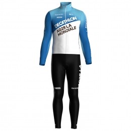 DECATHLONAG2RLAMONDIALE2024Setwinterfietsjacklangekoersbroekset2