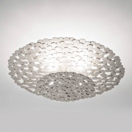 TerzaniplafondlampTresor60cmzilver