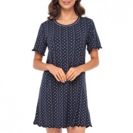 LadyAvenueShortSleeveBambooNightdressActie