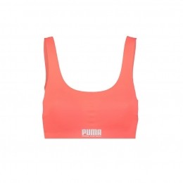 PumaWomenSportyPaddedTop1pPink-XS