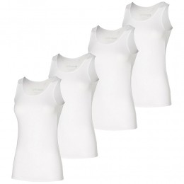ApolloSingletDamesBambooWit4-pack-S