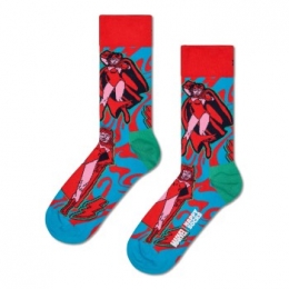 HappySocksMarvelScarletWitchSockActie