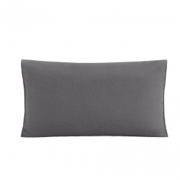 LeenBakker-LoungekussenBrestRugzij-73x43Cm-Polyester-Grijs-12x43x73Cm