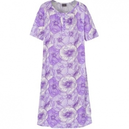 TrofeSoftRoseShortSleeveNightdressActie
