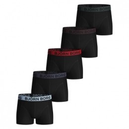 BjrnBorg5stuksCottonStretchShortsForBoys2035Actie