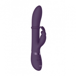 ViveHaloStotendeRabbitVibrator24cmPurper