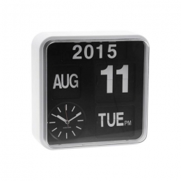 KarlssonWandklokMiniFlip-Wit