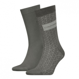 CalvinKlein2stuksBadgeMenSockActie