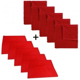TheOneKeukenset-5xtheedoek5xkeukendoek-Rood