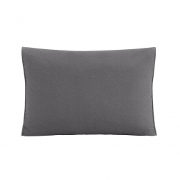 LeenBakker-LoungekussenBrestRugzij-60x43Cm-Polyester-Grijs-12x43x60Cm