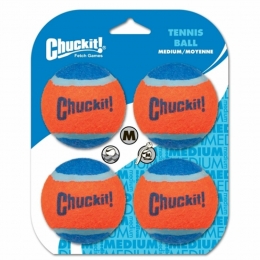 ChuckitTennisbalMedium6cm4stuks