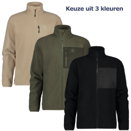 PoederbaasFourSeasonsFleeceVestHerenZwart-XL