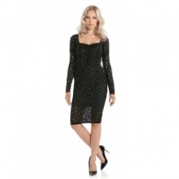VEDETTEDRESS-Guess-Jurken-Zwart